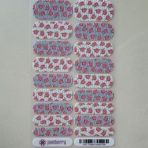 Jamberry English Garden nail wraps